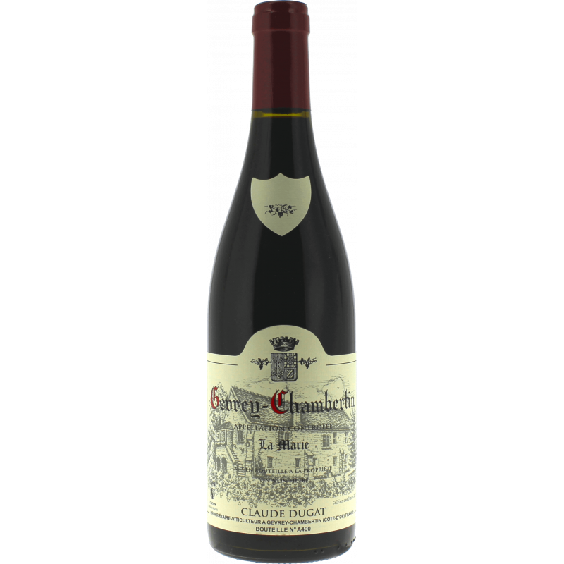 Claude Dugat Gevrey Chambertin cuvée la marie 2018 Claude Dugat Gevrey Chambertin cuvée la marie 2018